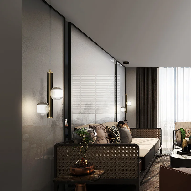 Minimalist Bedside Pendant Lamp Light Luxury Nordic Bedroom Pendant Lamp Postmodern Restaurant Entrance Staircase Lamp
Minimalist Bedside Pendant Lamp Light Luxury Nordic Bedroom Pendant Lamp Postmodern Restaurant Entrance Staircase Lamp