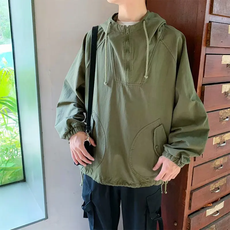Men Clothing 2021 Autumn New Simple Ins Solid Color Men's Hoodies Korean Youth Loose Trend Tide Men's Sweatshirt
Men Clothing 2021 Autumn New Simple Ins Solid Color Men's Hoodies Korean Youth Loose Trend Tide Men's Sweatshirt