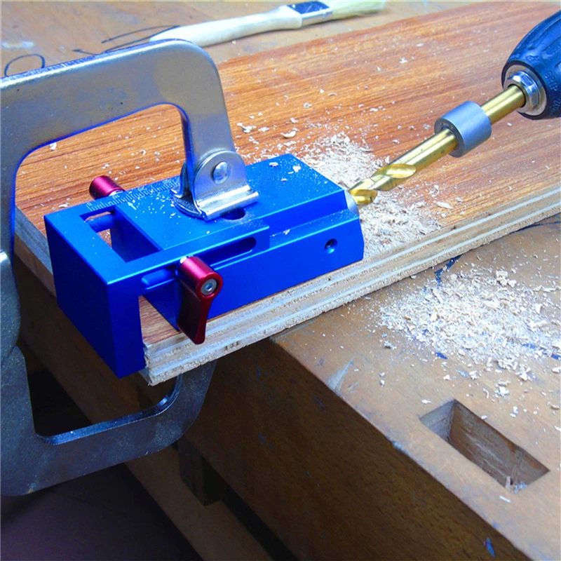 Woodworking Guide Carpenter Kit System Inclined Hole Drill Bit Tools Clamp Base Drill Kit System Pocket Hole Jig Kit
Woodworking Guide Carpenter Kit System Inclined Hole Drill Bit Tools Clamp Base Drill Kit System Pocket Hole Jig Kit