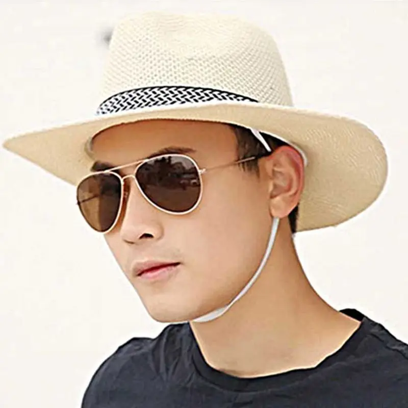 Men Men Unisex Summer Beach Straw Sun Hat Ethnic Vintage Extra Large Wide Brim Jazz Bucket Cap Hollow Out Twill Knitted Ribbon 4
Men Men Unisex Summer Beach Straw Sun Hat Ethnic Vintage Extra Large Wide Brim Jazz Bucket Cap Hollow Out Twill Knitted Ribbon 4