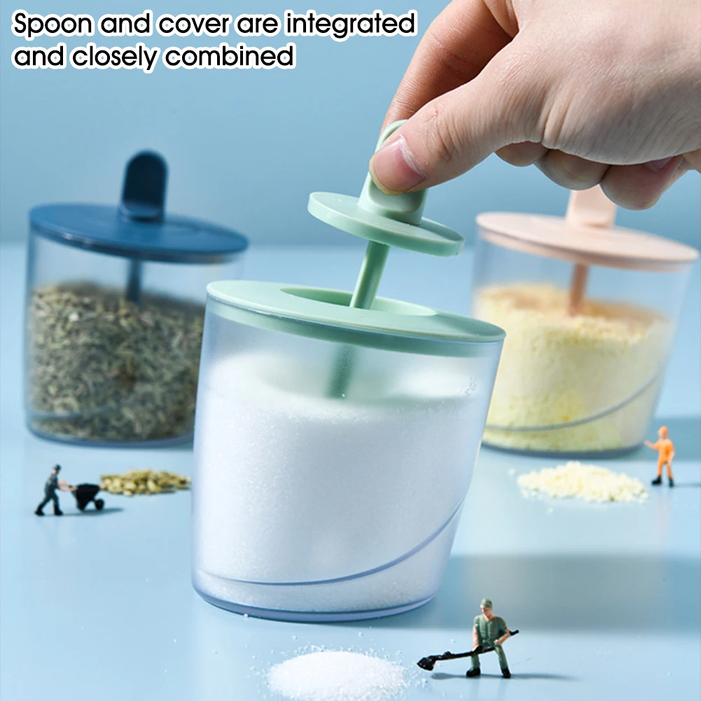 Plastic Seasoning Box Condiment Canister Kitchen Spice Rack Container With Lid Spoon Spice Sugar Bowl For Kitchen Sugar Bowl
Plastic Seasoning Box Condiment Canister Kitchen Spice Rack Container With Lid Spoon Spice Sugar Bowl For Kitchen Sugar Bowl