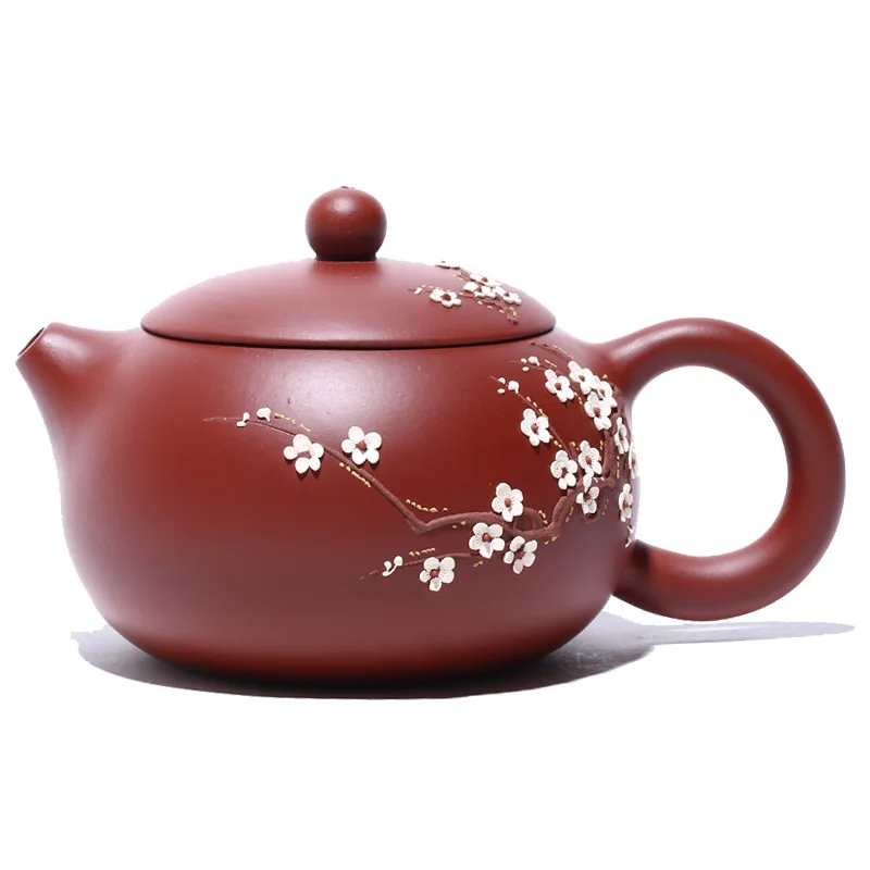 

Chinese Teapot Purple Clay Flower Teaware White Tea Jasmine Teapots Oolong Samovar Tetera Ceramica Kitchen Supplies EH60TP