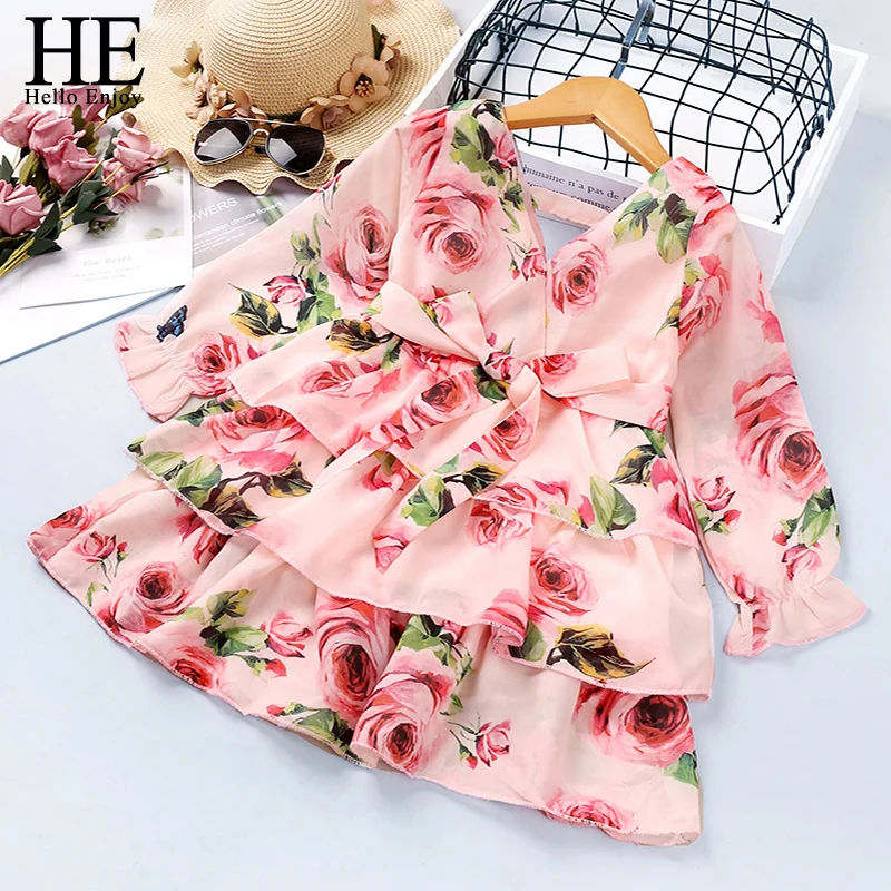 HE Hello Enjoy Girl Dress New Autumn Spring Long Sleeve V-neck Print Princess Cake Dresses Toddler Cute Kids Cute Clothes
HE Hello Enjoy Girl Dress New Autumn Spring Long Sleeve V-neck Print Princess Cake Dresses Toddler Cute Kids Cute Clothes