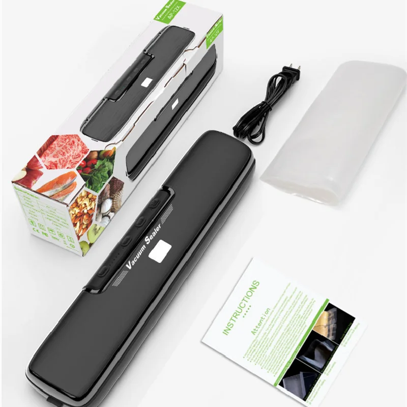 110V-220V Household Vacuum Food Sealer Automatic Upgraded Smart Electric Food Vacuum Sealer Film Packaging Machine 15Pcs Bags
110V-220V Household Vacuum Food Sealer Automatic Upgraded Smart Electric Food Vacuum Sealer Film Packaging Machine 15Pcs Bags