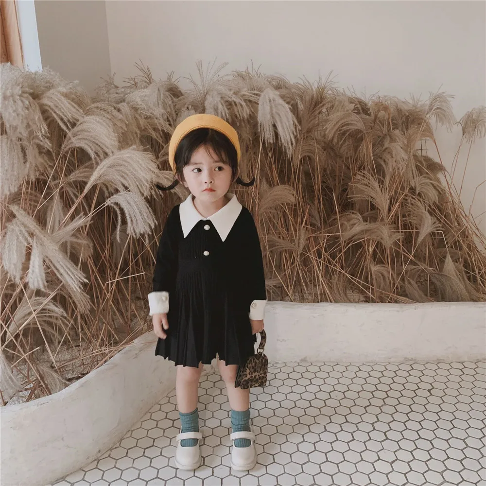 Kids Dress For Girls Autumn Girls Long Sleeve Knitted Pleated Dresses Children's Christmas Party Costume Elegant Dresses Winter
Kids Dress For Girls Autumn Girls Long Sleeve Knitted Pleated Dresses Children's Christmas Party Costume Elegant Dresses Winter