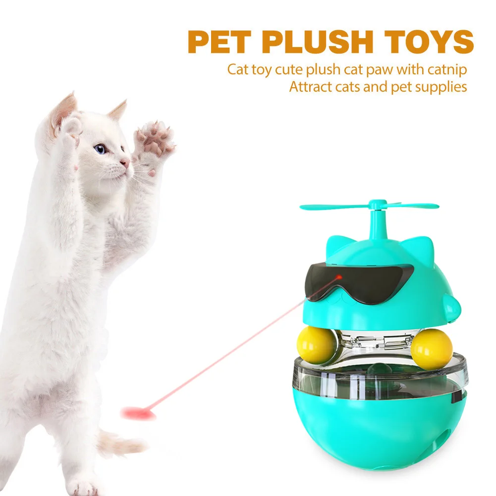 Cat Infrared Laser Toy Electric Cat Funny Tumbler Ball Pet Interactive Training Feeding Container Kitten Teaser Toy
Cat Infrared Laser Toy Electric Cat Funny Tumbler Ball Pet Interactive Training Feeding Container Kitten Teaser Toy