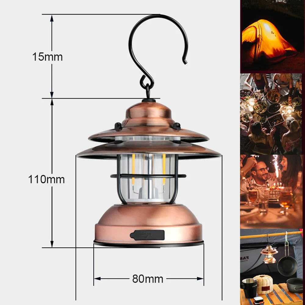 Outdoor Camping Lights Portable Camping Lantern USB Rechargeable LED Tent Lamp for Outdoor Hanging Home Decoration Waterproof
Outdoor Camping Lights Portable Camping Lantern USB Rechargeable LED Tent Lamp for Outdoor Hanging Home Decoration Waterproof