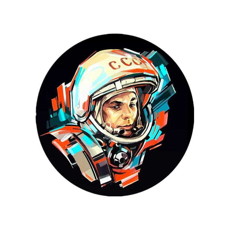 Dawasaru Cartoon Yuri Gagarin Soviet Astronaut Car Sticker Vinyl Auto Accessories Car Window Car Styling Decal PVC
Dawasaru Cartoon Yuri Gagarin Soviet Astronaut Car Sticker Vinyl Auto Accessories Car Window Car Styling Decal PVC