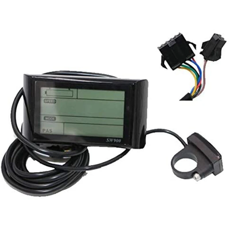 36V SW900 E-Bike LCD Display Electric Bicycle Part & Accessories, Used for E-Bike Kit, Electric Bicycle Conversion Kit
36V SW900 E-Bike LCD Display Electric Bicycle Part & Accessories, Used for E-Bike Kit, Electric Bicycle Conversion Kit
