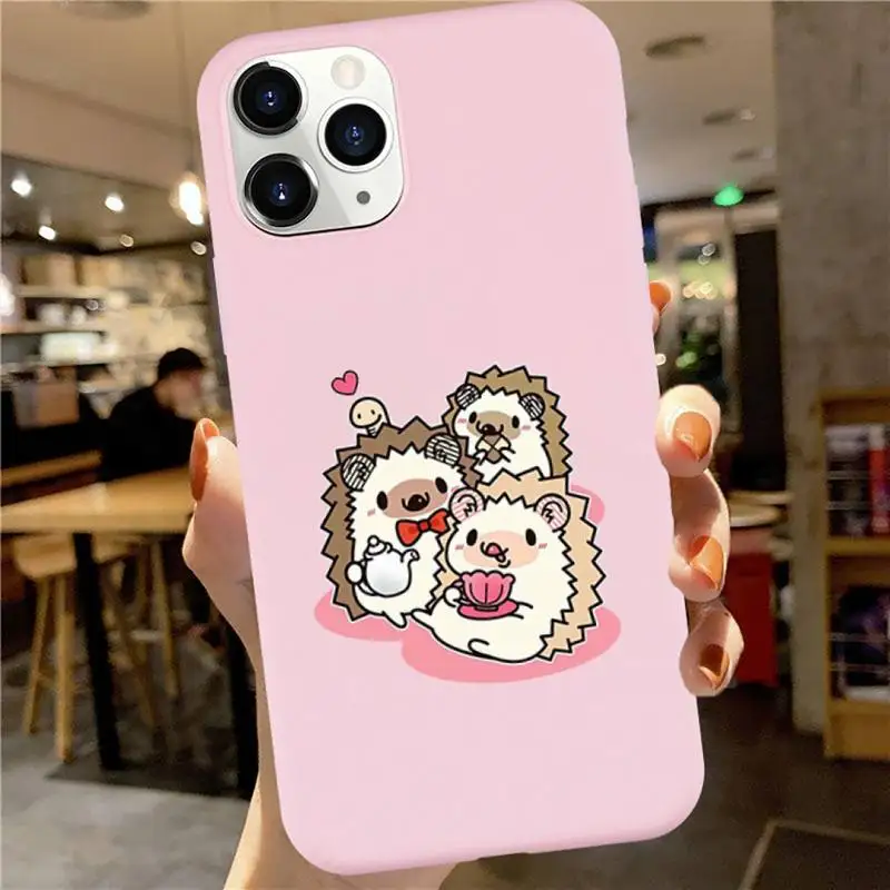 Animal lovely cartoon hedgehog Phone Case Candy Color for iPhone 6 7 8 11 12 s mini pro X XS XR MAX Plus
Animal lovely cartoon hedgehog Phone Case Candy Color for iPhone 6 7 8 11 12 s mini pro X XS XR MAX Plus