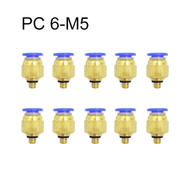 10PCS PC 6-M5 Air Pneumatic 6mm Hose Tube M5*0.8 Male Thread Air Pipe Connector Quick Coupling Brass Fitting wholesale
10PCS PC 6-M5 Air Pneumatic 6mm Hose Tube M5*0.8 Male Thread Air Pipe Connector Quick Coupling Brass Fitting wholesale