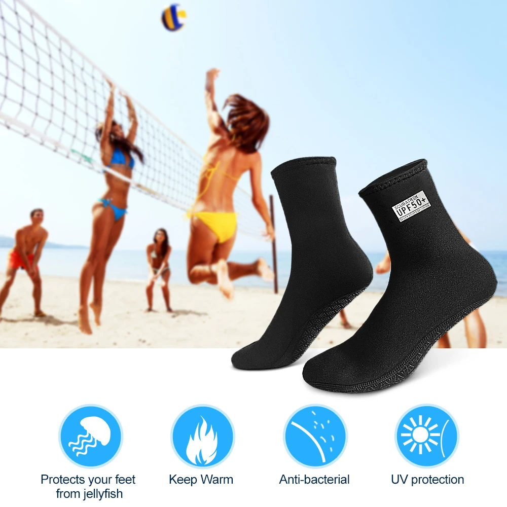 Surfing Diving Socks 3mm Neoprene Anti Slip UV Protection Snorkeling Sailing Scuba Beach Water Sports Socks Equipment
Surfing Diving Socks 3mm Neoprene Anti Slip UV Protection Snorkeling Sailing Scuba Beach Water Sports Socks Equipment