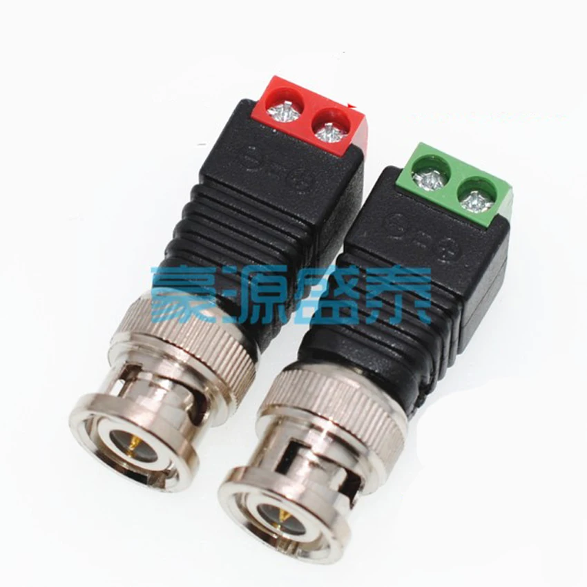 BNC Male Plug To Screw Terminal Block Adapter connector For CCTV Surveillance Camera Non-welding
BNC Male Plug To Screw Terminal Block Adapter connector For CCTV Surveillance Camera Non-welding