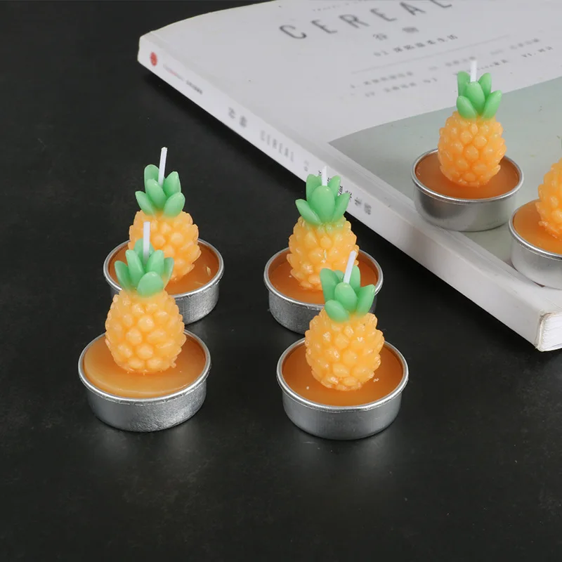 Pillar Cute Birthday Candles Fruit Yellow Supplies Pineapple Candles Cute Set Small Velas Aromaticas Room Decoration 50LZ
Pillar Cute Birthday Candles Fruit Yellow Supplies Pineapple Candles Cute Set Small Velas Aromaticas Room Decoration 50LZ