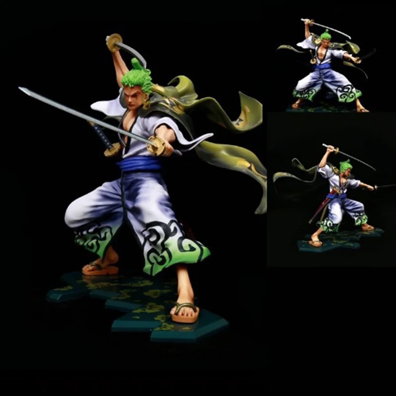 New High Quality 24cm Anime Roronoa Zoro Kimono Battle Edition PVC Action Figure Model Collection Statue Toy Gift Table Games
New High Quality 24cm Anime Roronoa Zoro Kimono Battle Edition PVC Action Figure Model Collection Statue Toy Gift Table Games
