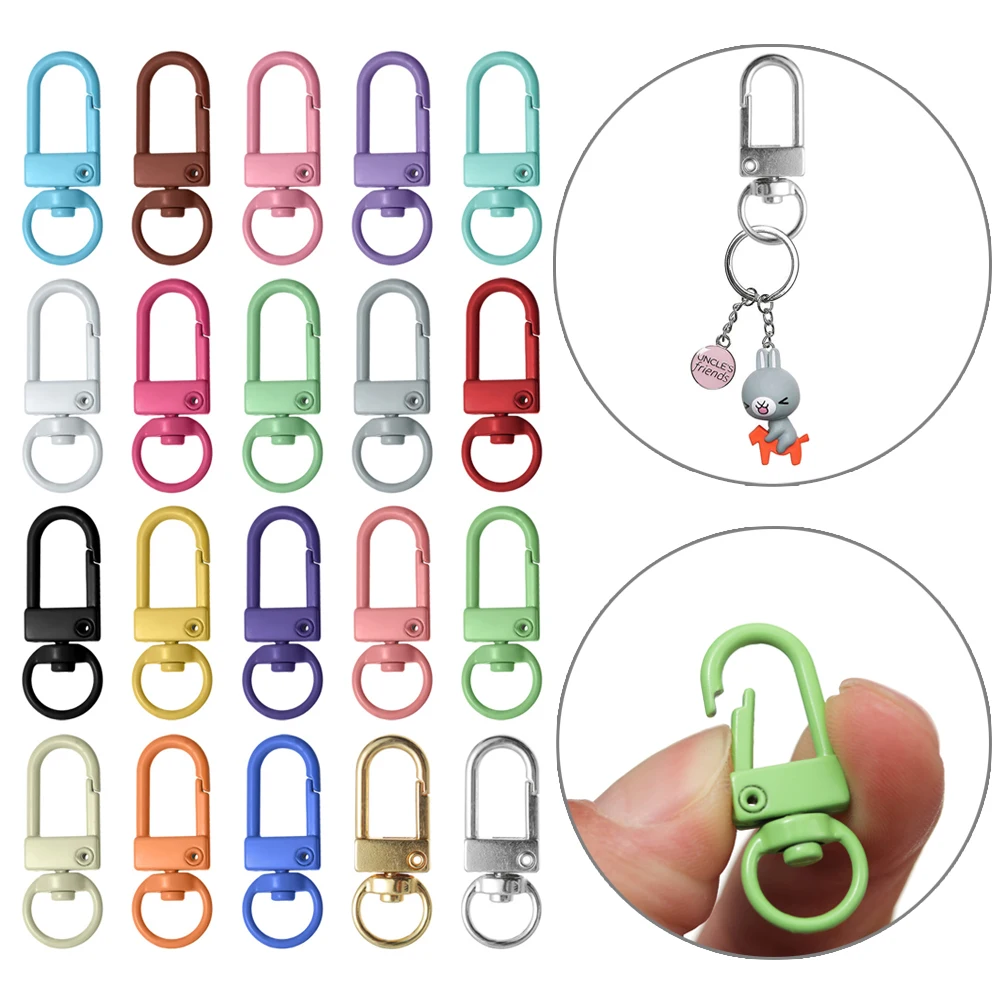 Colorful Key Chain Ring Metal Lobster Clasp Clips Bag Car Keychain DIYJewelry Accessories Key Hooks Hook Up Base Findings
Colorful Key Chain Ring Metal Lobster Clasp Clips Bag Car Keychain DIYJewelry Accessories Key Hooks Hook Up Base Findings