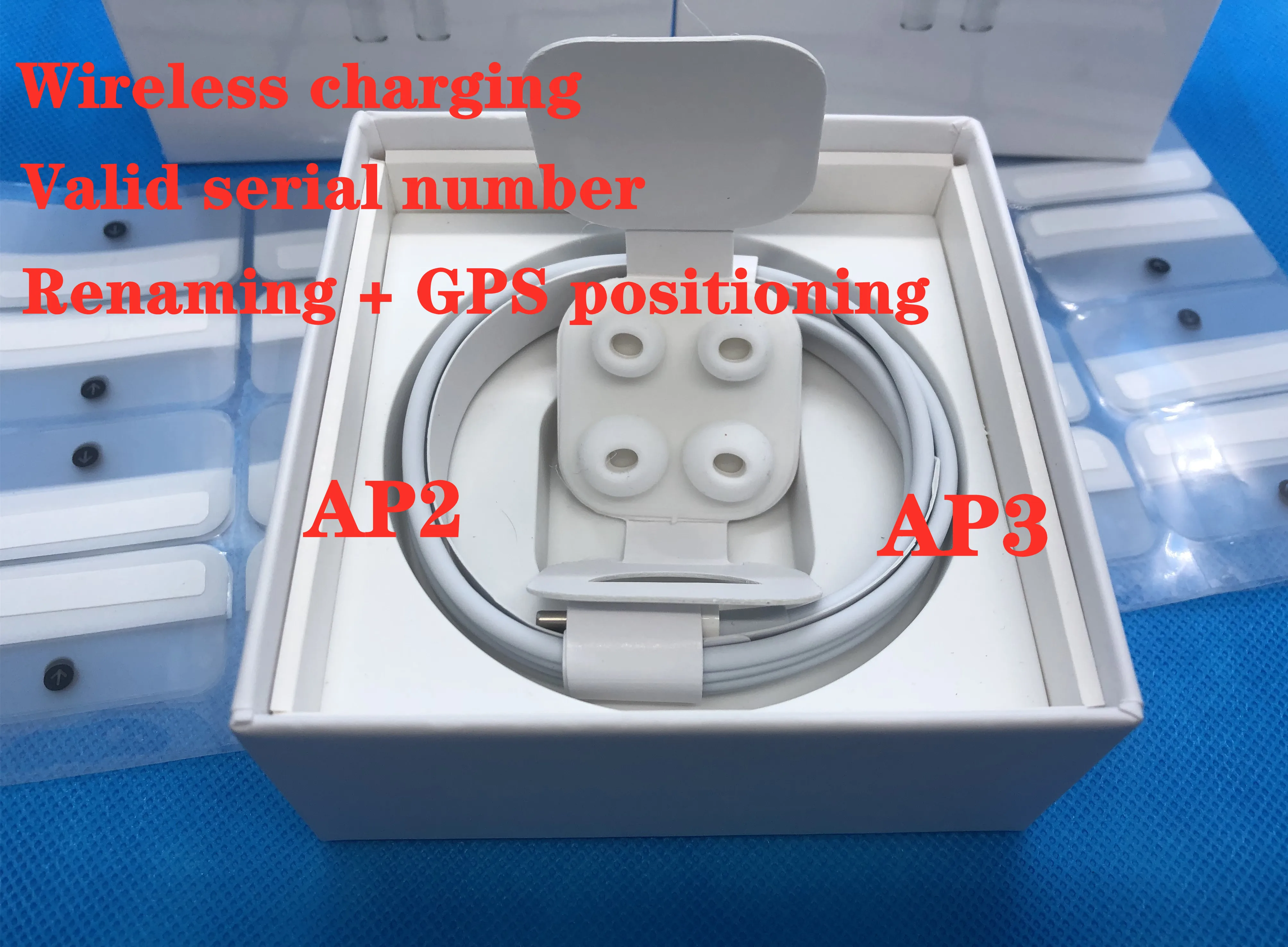 NEW applied airtwopoddings 2 pro 3 Wireless Bluetooth Earphone with Positioning +Name Change+Wireless charging +Smart Sensor+ANC
NEW applied airtwopoddings 2 pro 3 Wireless Bluetooth Earphone with Positioning +Name Change+Wireless charging +Smart Sensor+ANC