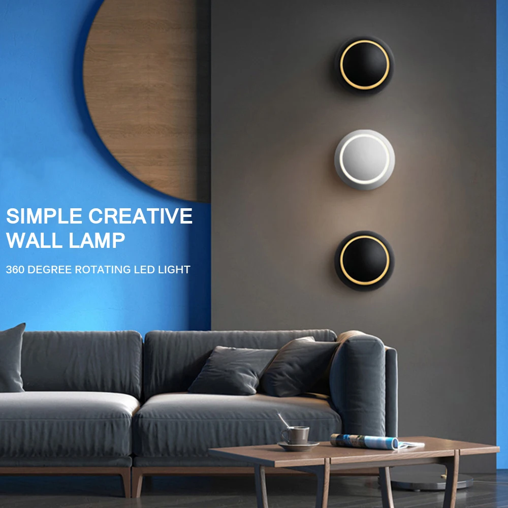 5W LED Wall Lights Bed Decoration Side Lamp Bedroom Ceiling Lamp 360 Degree Rotation Adjustable Light For Modern Home Interior
5W LED Wall Lights Bed Decoration Side Lamp Bedroom Ceiling Lamp 360 Degree Rotation Adjustable Light For Modern Home Interior