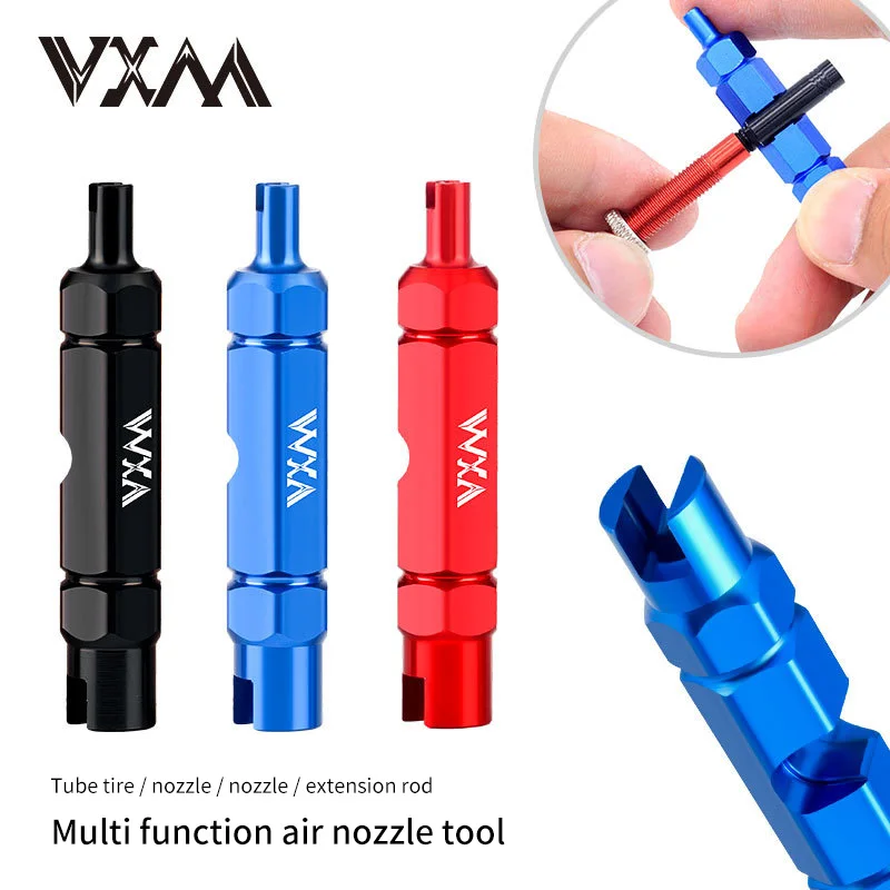 VXM Bicycle Double Head Disassembly Multifunctional Valve Core Tool American Mouth French Valve Removal Wrench Repair Parts
VXM Bicycle Double Head Disassembly Multifunctional Valve Core Tool American Mouth French Valve Removal Wrench Repair Parts
