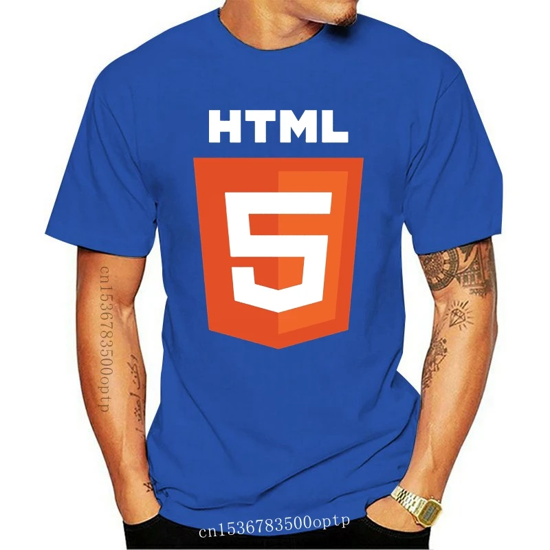 HTML 5 Shir - HTML Hypertext Markup Language Logo men T-shirt
HTML 5 Shir - HTML Hypertext Markup Language Logo men T-shirt