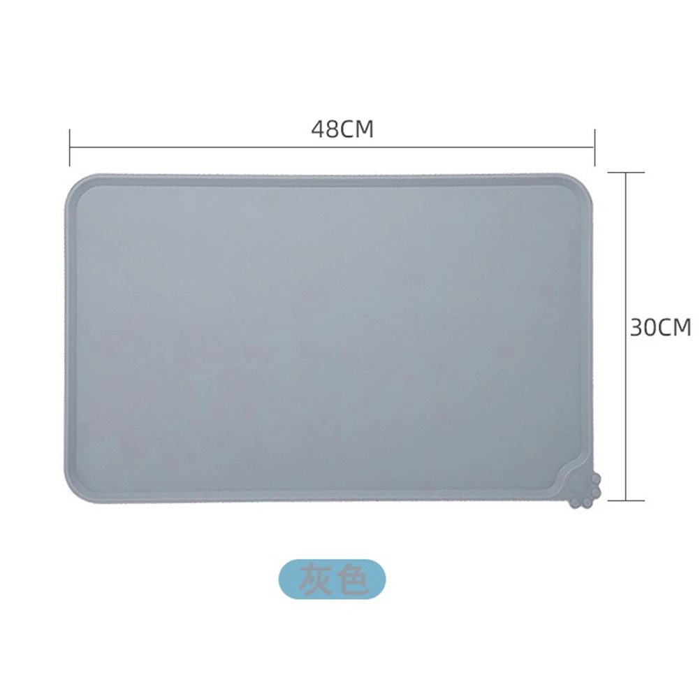 Silicone Pet Food Mat Waterproof Pet Placemat For Puppy Pet Bowl Pad Dogs and Cats Feeding Mat Prevent Food and Water Overflow
Silicone Pet Food Mat Waterproof Pet Placemat For Puppy Pet Bowl Pad Dogs and Cats Feeding Mat Prevent Food and Water Overflow