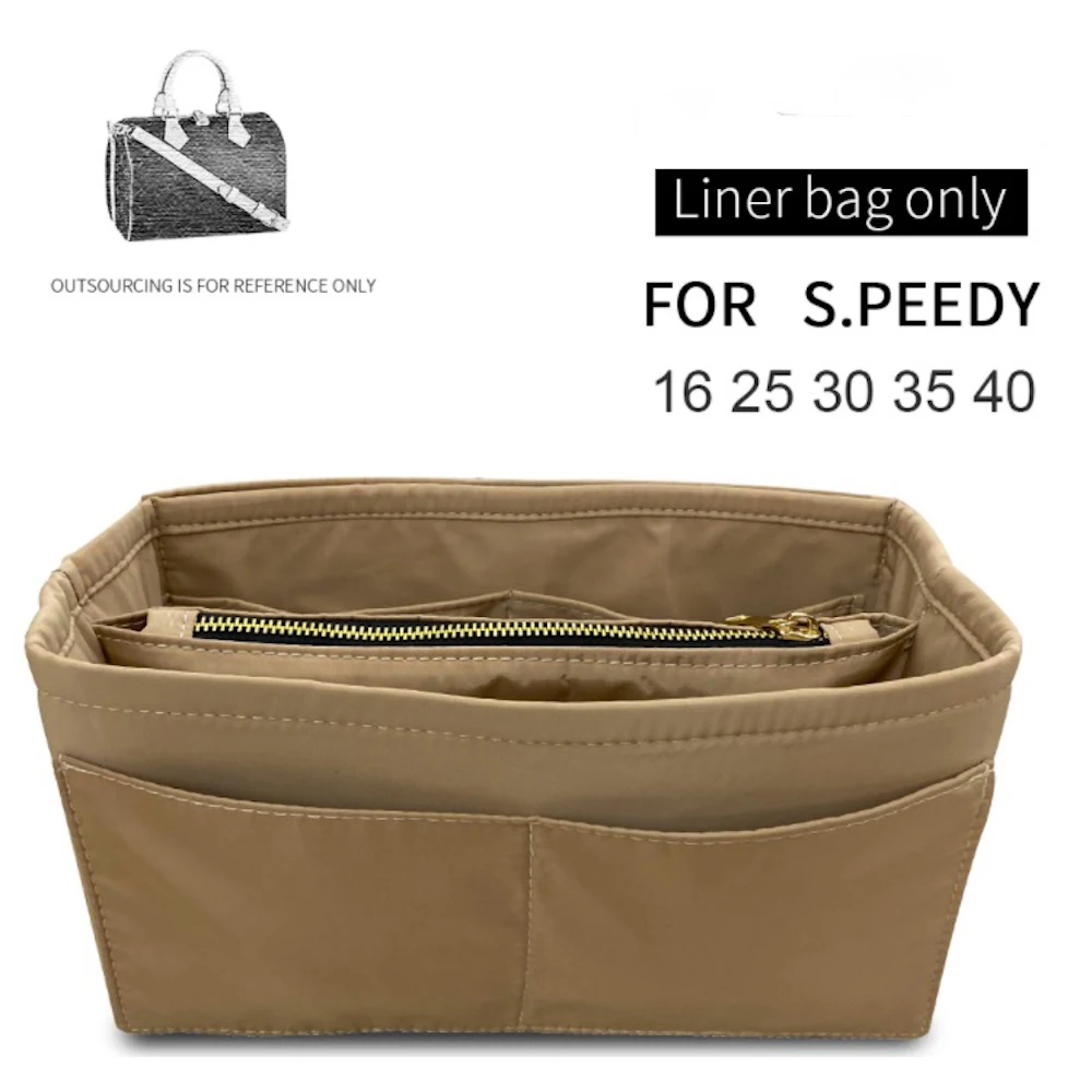 Нейлоновая сумка-Органайзер для Speedy16 25 30 35 40, несъемная сумка на молнии, упорядочивающая внутренняя Сумочка, Корректирующее белье ручной ра...
Нейлоновая сумка-Органайзер для Speedy16 25 30 35 40, несъемная сумка на молнии, упорядочивающая внутренняя Сумочка, Корректирующее белье ручной ра...