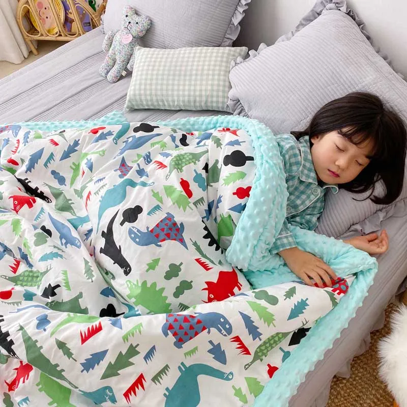 Newborn Bedding Warm Fleece Blankets Soft Sleep Quilt Infant Toddler Stroller Cover Plaid Swaddle Wrap
Newborn Bedding Warm Fleece Blankets Soft Sleep Quilt Infant Toddler Stroller Cover Plaid Swaddle Wrap