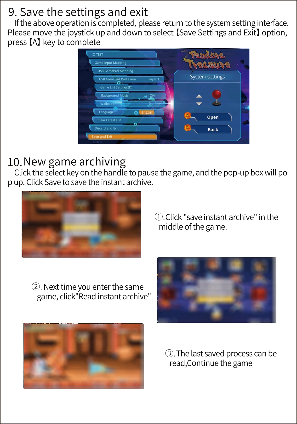 4230 Games Pandora Box Saga ex Arcade Machine Support Save Function Joystick Game Console Support HDMI VGA Output
4230 Games Pandora Box Saga ex Arcade Machine Support Save Function Joystick Game Console Support HDMI VGA Output