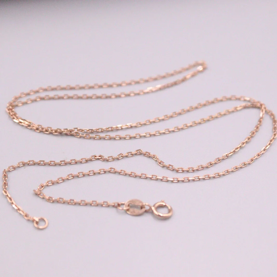 Fine Pure Au 750 18kt Rose Gold Chain 1.2mmW Women O Link Necklace 20inch 2.7-3g
Fine Pure Au 750 18kt Rose Gold Chain 1.2mmW Women O Link Necklace 20inch 2.7-3g