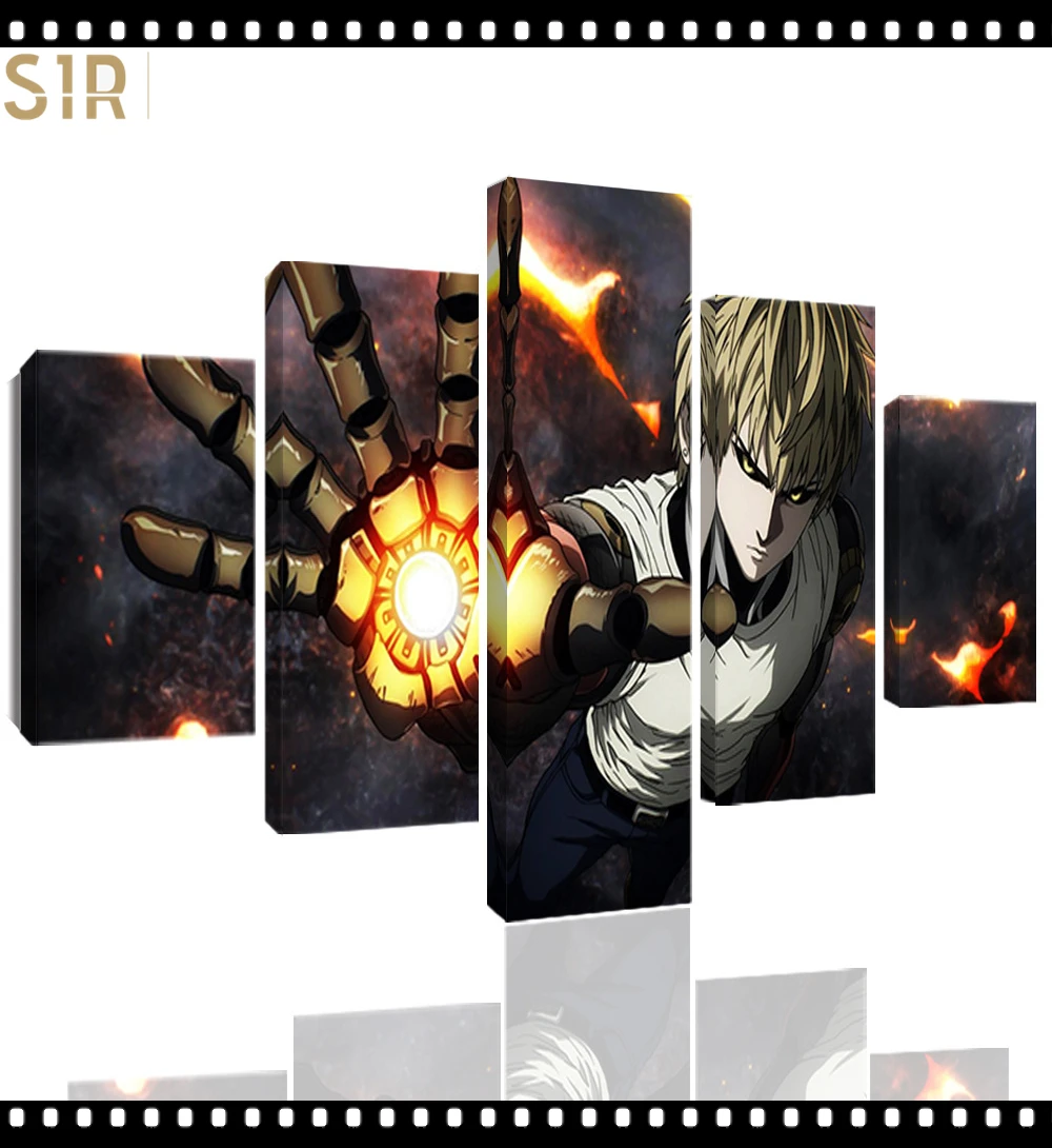 Saitama Wall Art 5 Pieces Canvas Painting One Punch Man Poster Pictures Home Decor Living Room HD Printed Game Poster Anime
Saitama Wall Art 5 Pieces Canvas Painting One Punch Man Poster Pictures Home Decor Living Room HD Printed Game Poster Anime