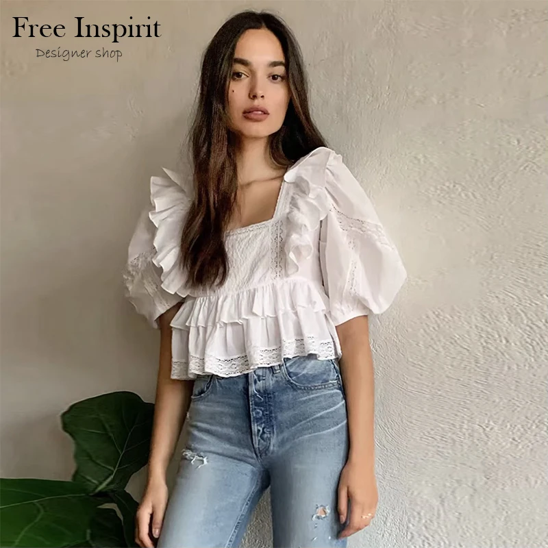 Spring New Women's Sexy Style Chiffon Shirt Solid Color Open Back Design Lace With Bandage Women Lace Foam Sleeve Chiffon Shirt
Spring New Women's Sexy Style Chiffon Shirt Solid Color Open Back Design Lace With Bandage Women Lace Foam Sleeve Chiffon Shirt