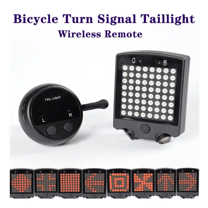 LED Bicycle Rear Lights Road Bike Wireless Remote Turn Signal Taillight MTB Bike USB Charging Laser Lamp IP65 Waterproof
LED Bicycle Rear Lights Road Bike Wireless Remote Turn Signal Taillight MTB Bike USB Charging Laser Lamp IP65 Waterproof