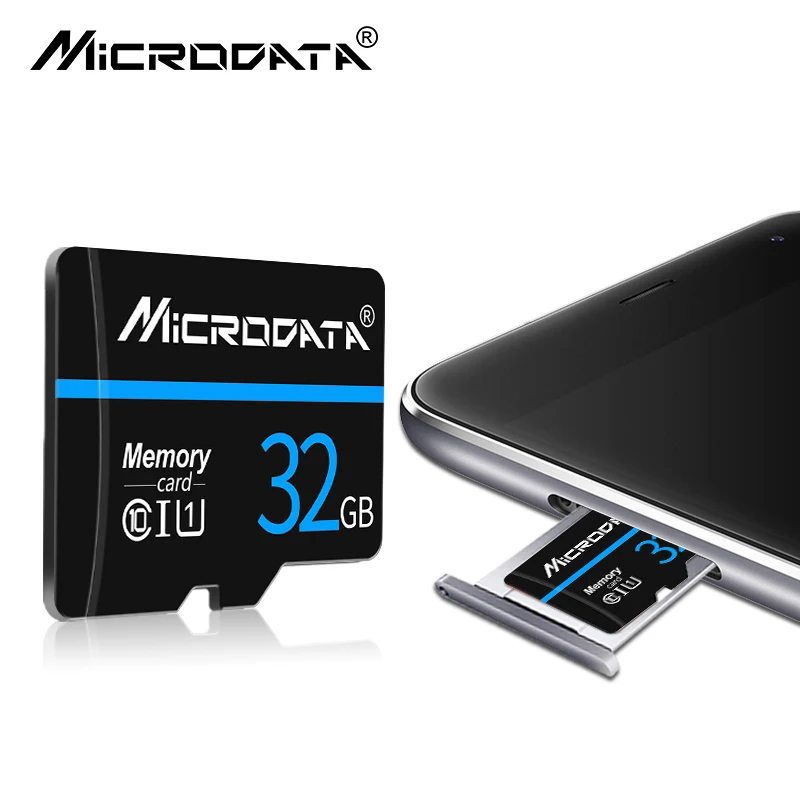 Флэш-карта памяти горячая Распродажа класс 10 256 ГБ 64 32 16 8 SD-карта 128 мини-USB TF-карты