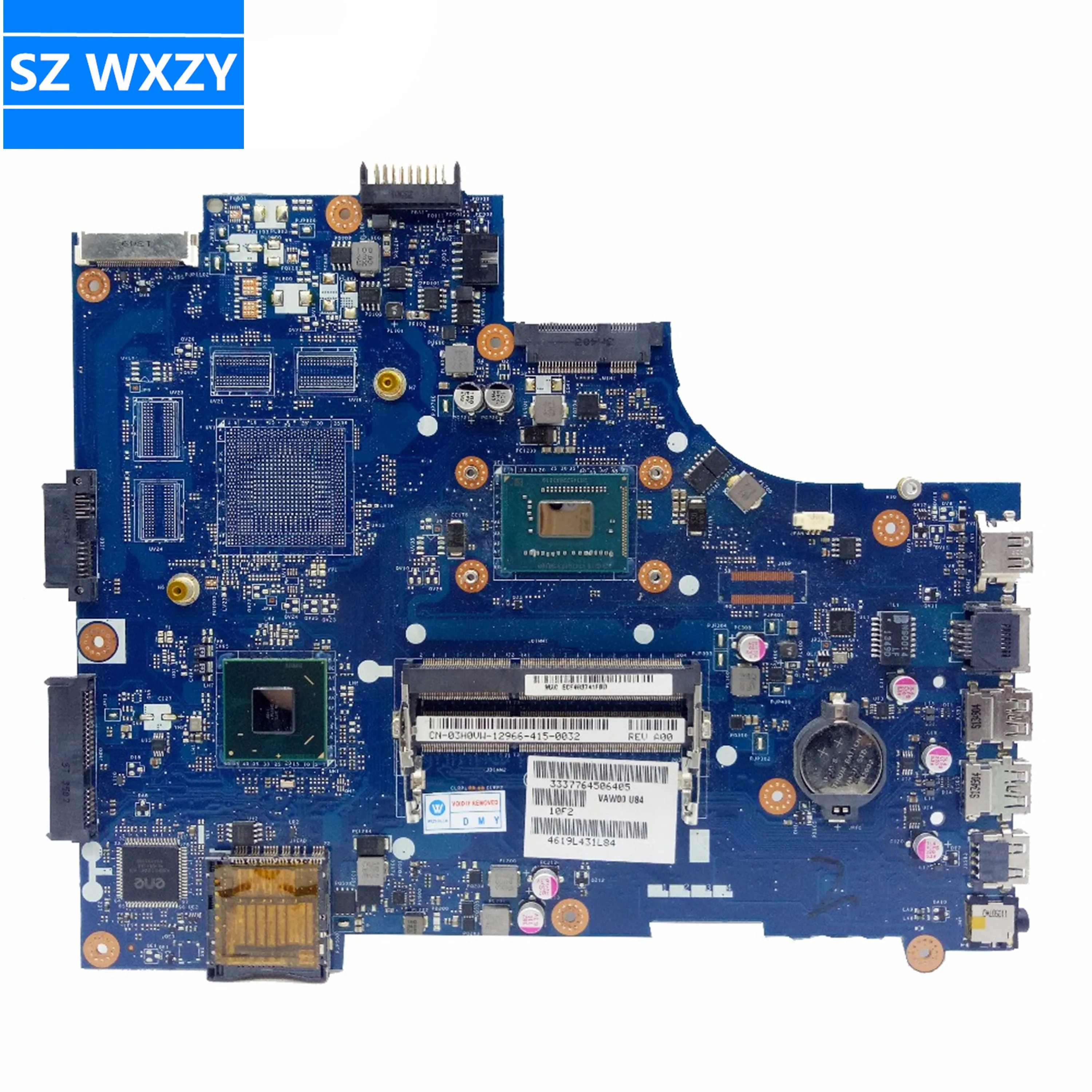 Высококачественная материнская плата для ноутбука DELL 3521 5521 CN-03H0VW 03H0VW 3H0VW LA-9104P 2127U