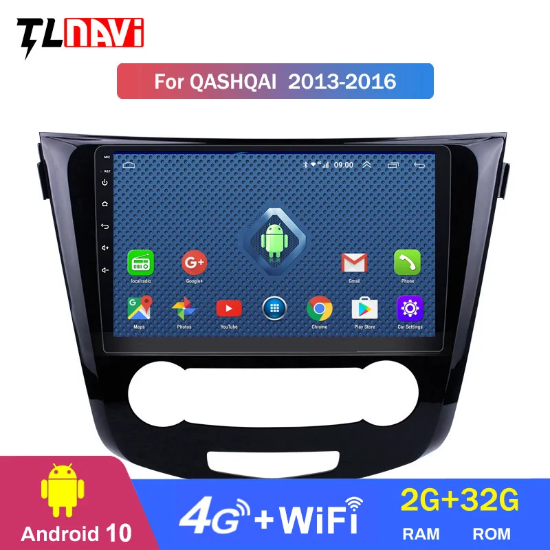 4G LTE 2G RAM Android 10 автомобильный мультимедийный плеер GPS навигация для 2013 2014 2015 2016Nissan
