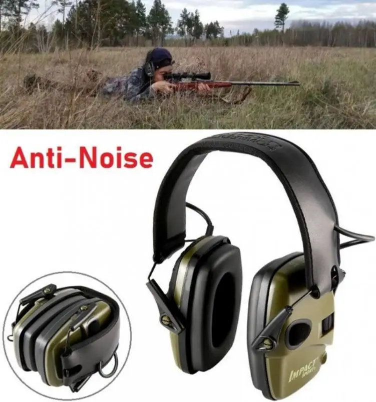 Anti-Noise Tactical Ear Protector Hearing Protection Headset Electronic Shooting Earmuff Foldable Hunting Noise Reducer
Anti-Noise Tactical Ear Protector Hearing Protection Headset Electronic Shooting Earmuff Foldable Hunting Noise Reducer