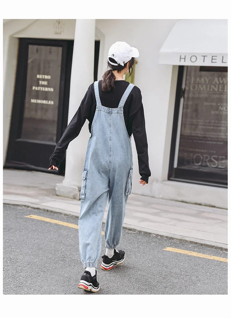 Long Pants Blue Jeans Elegant Womens Ladies Baggy Denim Jeans Full Length Pinafore Dungaree Overall Jumpsuit Long cotton 10
Long Pants Blue Jeans Elegant Womens Ladies Baggy Denim Jeans Full Length Pinafore Dungaree Overall Jumpsuit Long cotton 10