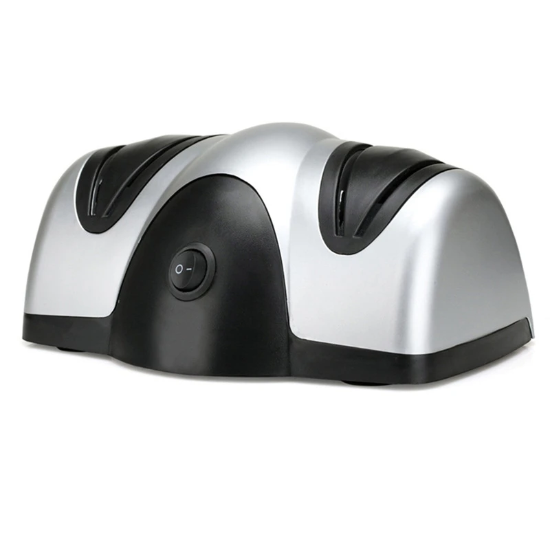 EU Plug Electric Knife Sharpener Multifunction Fast Grindstone Electric 2 Stage Sharpener Diamond Ceramic Sharpener
EU Plug Electric Knife Sharpener Multifunction Fast Grindstone Electric 2 Stage Sharpener Diamond Ceramic Sharpener