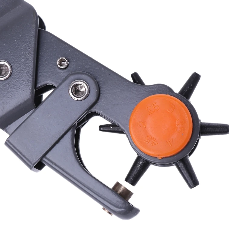 6 Sized Heavy Duty Leather Belt Hole Punch Hand Pliers Belt Holes Pliers Tool E56C
6 Sized Heavy Duty Leather Belt Hole Punch Hand Pliers Belt Holes Pliers Tool E56C