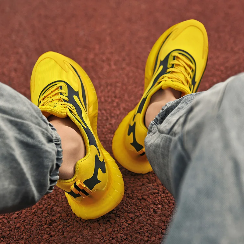 Men Sports Casual Shoes Breathable Male Lace-up Comfortable Running Sneakers Outdoor High-Quality Men's Fashion Sneakers
Men Sports Casual Shoes Breathable Male Lace-up Comfortable Running Sneakers Outdoor High-Quality Men's Fashion Sneakers