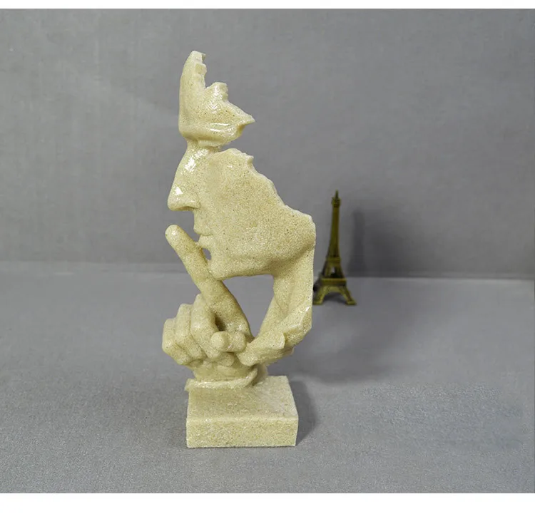 Fashion Sculpture Keep Quiet Silence Statues Resin Crafts Home Living Room Library Decor Art Modern Decorations Accessories
Fashion Sculpture Keep Quiet Silence Statues Resin Crafts Home Living Room Library Decor Art Modern Decorations Accessories