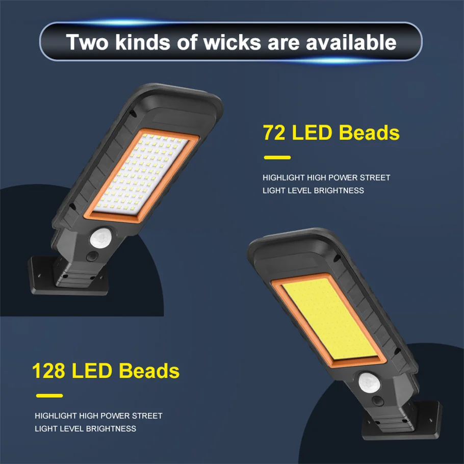 72/180 LED Solar Street Light Wall lamp Outdoor IP65 Waterproof Motion Sensor Path Alley Courtyard Street Night Lighting
72/180 LED Solar Street Light Wall lamp Outdoor IP65 Waterproof Motion Sensor Path Alley Courtyard Street Night Lighting