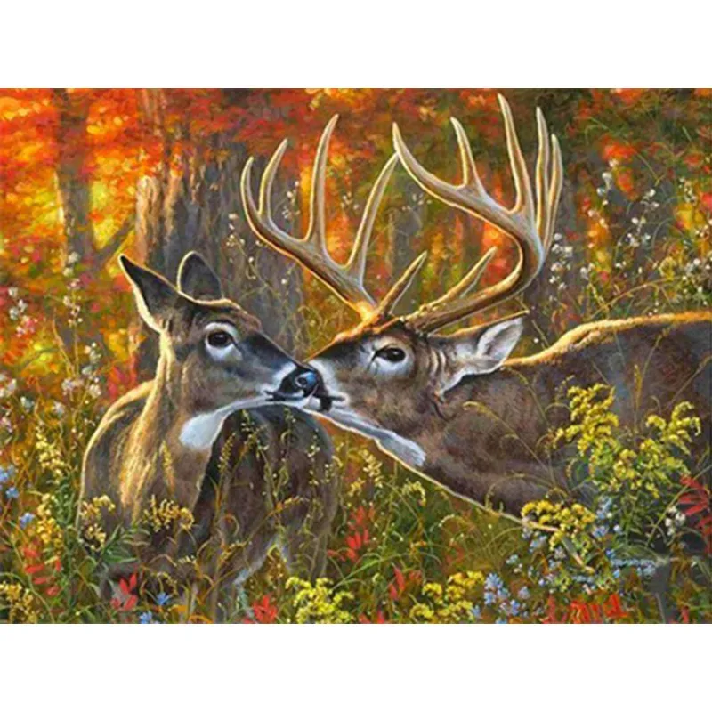 5D Diamond Painting Deer Diamond Embroidery Animal DIY Cross Stitch Kit Full Diamond Rhinestone Wall Artist Home Decoration Gift
5D Diamond Painting Deer Diamond Embroidery Animal DIY Cross Stitch Kit Full Diamond Rhinestone Wall Artist Home Decoration Gift