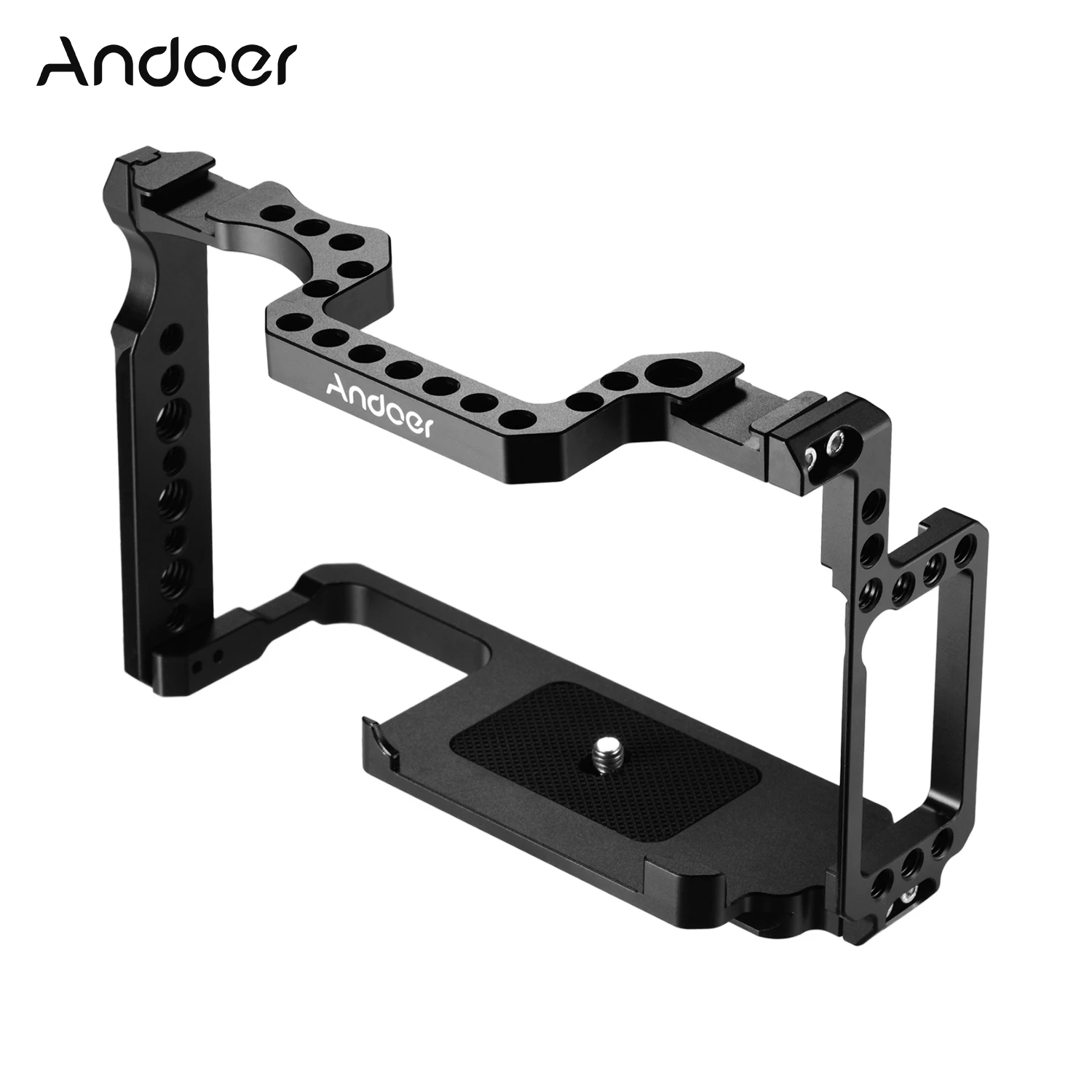 Камера andoer Cage из алюминиевого сплава совместима с Canon 5DS 5DR 5D Mark IV/III/II фотография с отверстиями двойное крепление для холодной обуви 
Камера andoer Cage из алюминиевого сплава совместима с Canon 5DS 5DR 5D Mark IV/III/II фотография с отверстиями двойное крепление для холодной обуви