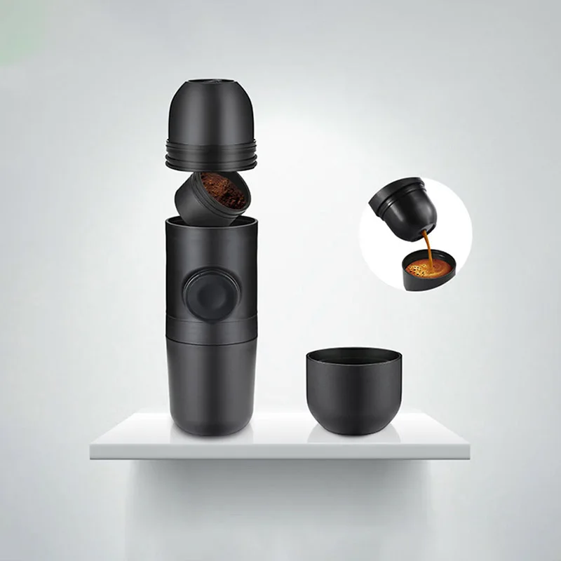 Portable Mini Coffee Machine Manual Handheld Pressure Espresso Multifunction Coffee Maker for Outdoor Traveller Office
Portable Mini Coffee Machine Manual Handheld Pressure Espresso Multifunction Coffee Maker for Outdoor Traveller Office