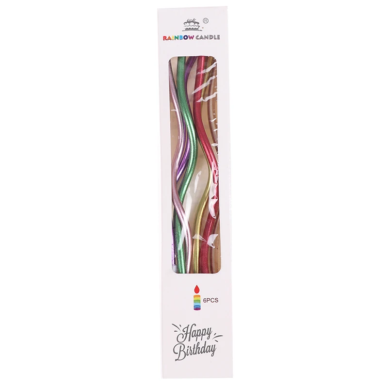 6PCS/Set Multi Color Long Pencil Candles Cupcake Ornament Safe Flame Birthday Cake Topper Wax Wedding Home Decor Party Supplies
6PCS/Set Multi Color Long Pencil Candles Cupcake Ornament Safe Flame Birthday Cake Topper Wax Wedding Home Decor Party Supplies