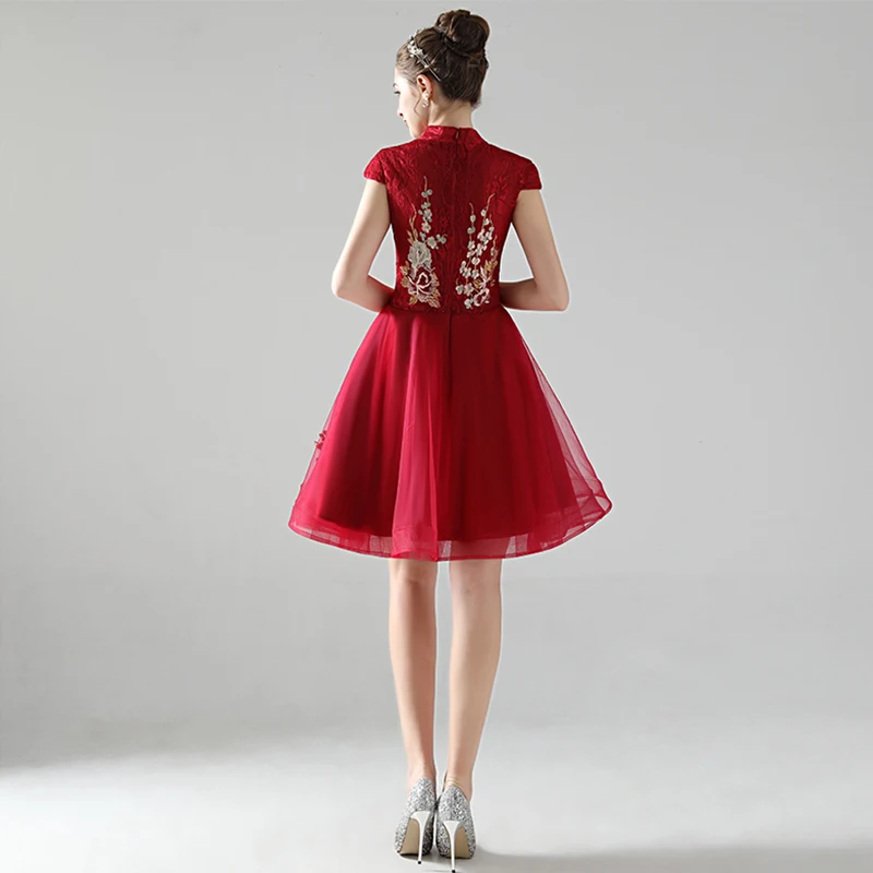 Skyyue Elegant Prom Dress For Mom And Daughter FB116 Burgundy A-Line Vestidos De Fiesta Embroidery Banquet Gown Parent-child Set
Skyyue Elegant Prom Dress For Mom And Daughter FB116 Burgundy A-Line Vestidos De Fiesta Embroidery Banquet Gown Parent-child Set