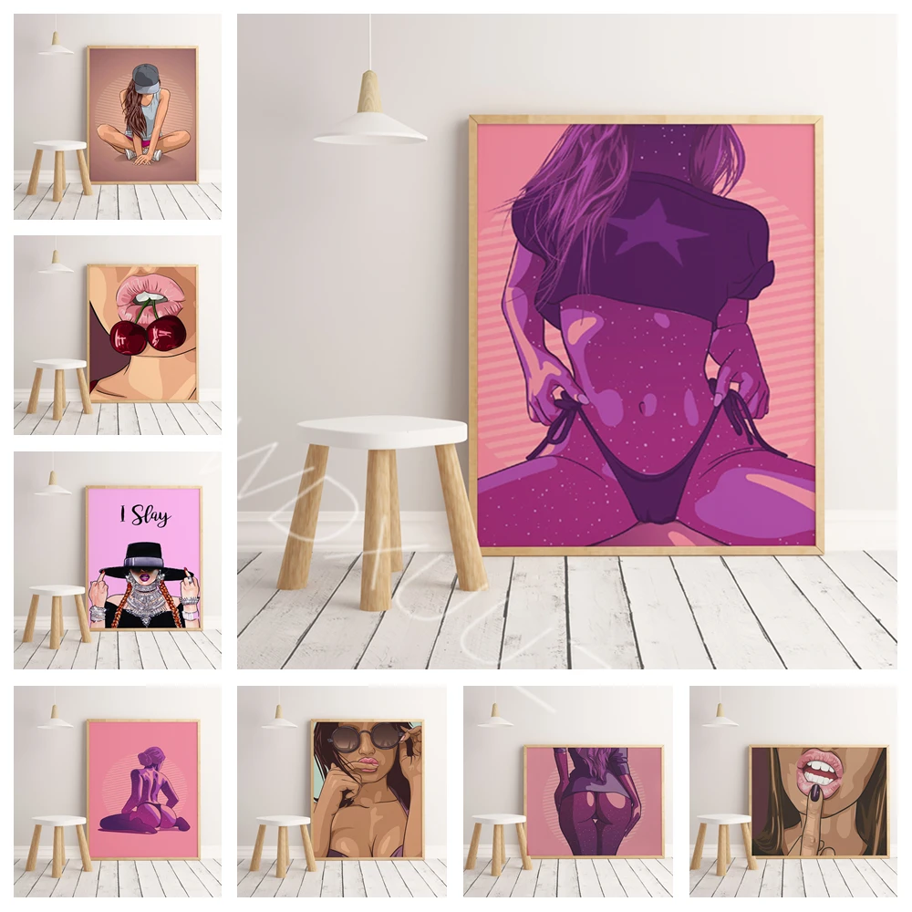Sexy girl HD home decor poster Pop wind hight quality canvas painting hight quality home Decor No Frame O547
Sexy girl HD home decor poster Pop wind hight quality canvas painting hight quality home Decor No Frame O547