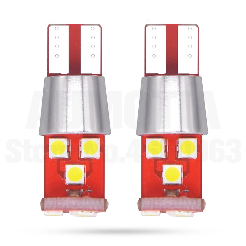 50pcs T10 LED 194 Car light W5W 9 3030 LED 168 Auto Interior Side lights CANBUS License Plate Lamp DC 12-24V
50pcs T10 LED 194 Car light W5W 9 3030 LED 168 Auto Interior Side lights CANBUS License Plate Lamp DC 12-24V