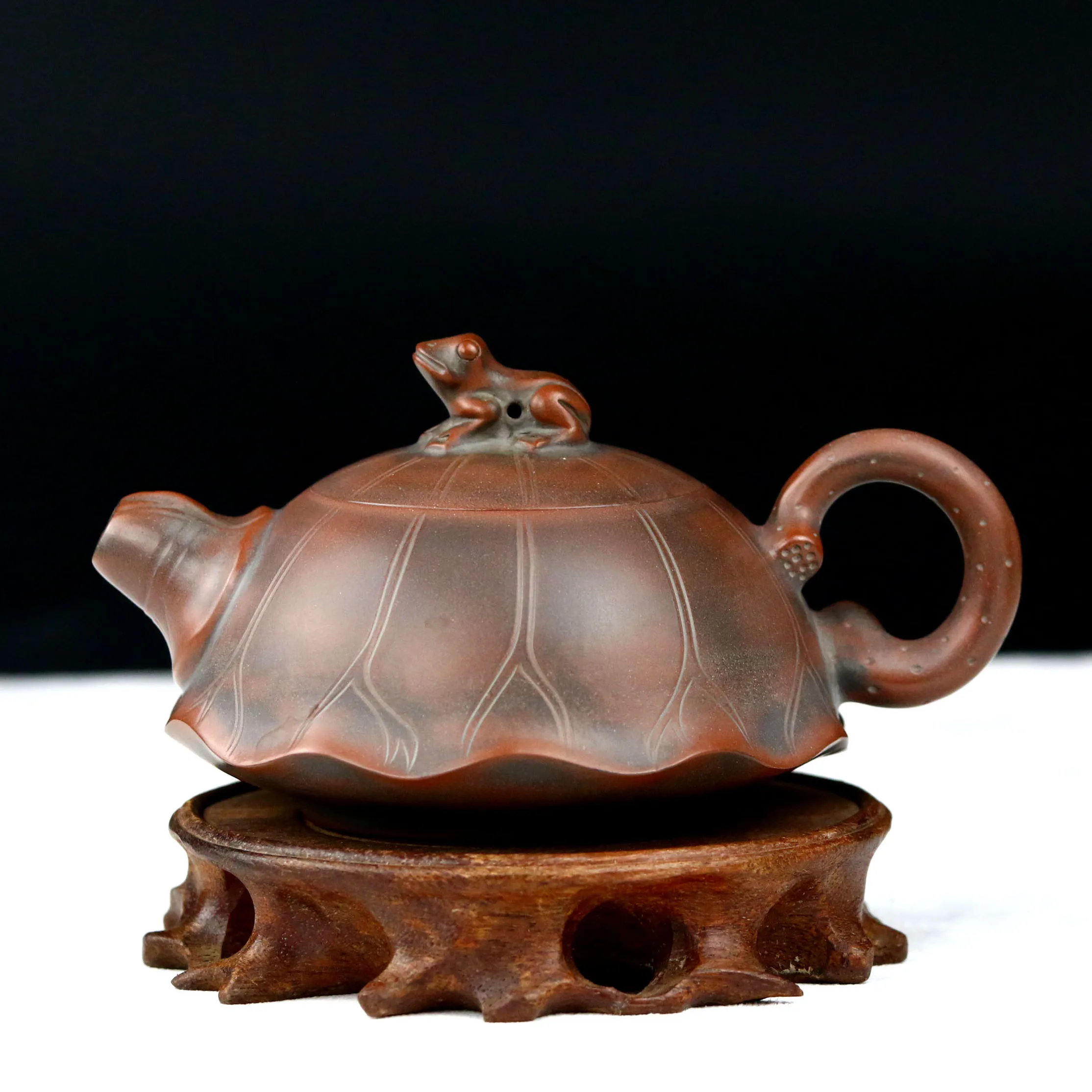 

Chinese Traditional Ceramic Teapot Guangxi Nixingtao Pu'er Oolong Tea Set High Grade Clay Kettle about 180ml